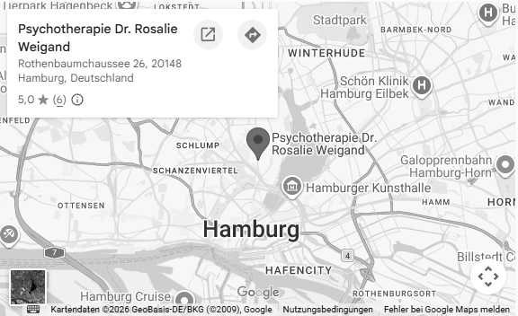 Standort der Praxis von Dr. Rosalie Weigand in Hamburg-Eimsbüttel – im Google-Unternehmensprofil ansehen